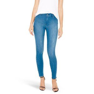 Mott and Bow High Rise Skinny Light Blue Wash Jean